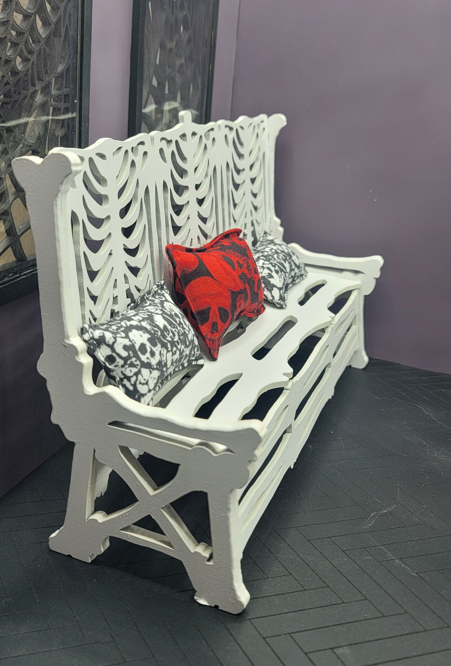 DIY Bone Sofa Kit for Blythe and Other 1/6 Scale Dolls | Motor City Dolly